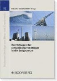 bokomslag Rechtsfragen der Einspeisung von Biogas in die Erdgasnetze