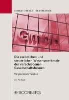 bokomslag Die rechtlichen und steuerlichen Wesensmerkmale der verschiedenen Gesellschaftsformen