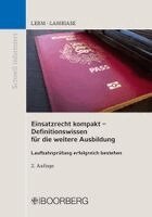 Patrick Lerm, Dominik Lambiase - Einsatzrecht kompakt - Definitionswissen für die weitere Ausbildung, Häftad