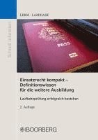 bokomslag Einsatzrecht kompakt - Definitionswissen für die weitere Ausbildung