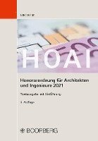 bokomslag HOAI - Honorarordnung für Architekten und Ingenieure 2021