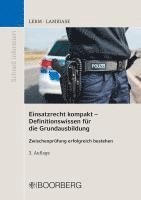 bokomslag Einsatzrecht kompakt - Definitionswissen für die Grundausbildung