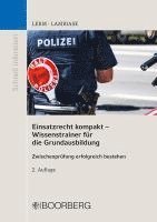 bokomslag Einsatzrecht kompakt - Wissenstrainer für die Grundausbildung