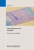 bokomslag Fahrerlaubnisrecht kompakt