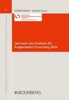 bokomslag Jahrbuch des Instituts für Angewandte Forschung 2024