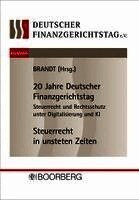 20. und 21. Deutscher Finanzgerichtstag 2024/2025