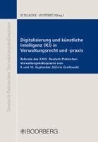 Sabine Schlacke, Matthias Ruffert - Digitalisierung und künstliche Intelligenz (KI) in Verwaltungsrecht und -praxis, Häftad