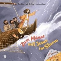 Zwei Mäuse mit Jesus im Sturm