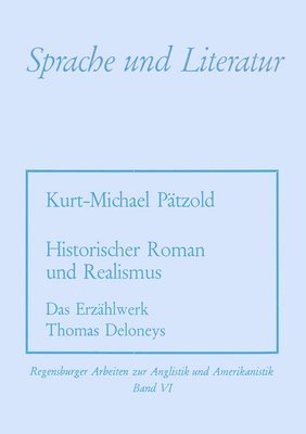 Historischer Roman Und Realismus 1