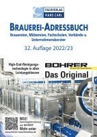 bokomslag BRAUEREI-ADRESSBUCH 2022/2023