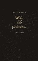 Paul Celan - Mohn und Gedächtnis, Inbunden