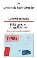 bokomslag Lettre à un otage Brief an einen Ausgelieferten