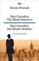 bokomslag Max Carrados: The Blind Detective Max Carrados: Der blinde Detektiv
