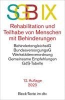 bokomslag SGB IX Rehabilitation und Teilhabe von Menschen mit Behinderungen