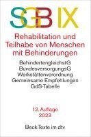 bokomslag SGB IX Rehabilitation und Teilhabe von Menschen mit Behinderungen