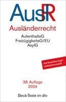 bokomslag Ausländerrecht. AuslR