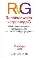 bokomslag Rechtsanwaltsvergütungsgesetz. RVG
