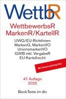 bokomslag Wettbewerbsrecht, Markenrecht und Kartellrecht