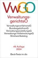 bokomslag Verwaltungsgerichtsordnung, Verwaltungsverfahrensgesetz. VwGO