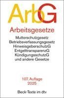 bokomslag Arbeitsgesetze. ArbG