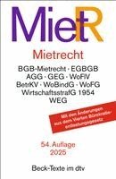 Mietrecht. MietR, Häftad