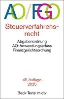 bokomslag Abgabenordnung. AO / FGO