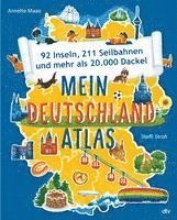 bokomslag Mein Deutschlandatlas - 92 Inseln, 211 Seilbahnen und mehr als 20.000 Dackel