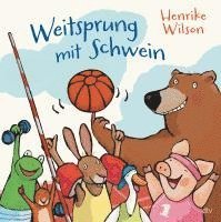 Weitsprung mit Schwein 1