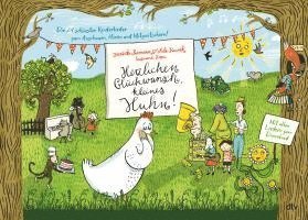 bokomslag Herzlichen Glückwunsch, kleines Huhn! Die 24 schönsten Kinderlieder zum Anschauen, Hören und Mitzwitschern!