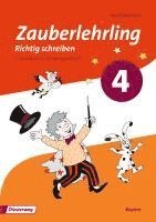 bokomslag Zauberlehrling 4. Arbeitsheft. VA Vereinfachte Ausgangsschrift. Bayern