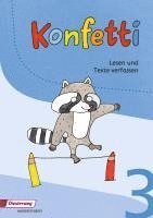 Konfetti 3. Arbeitsheft Lesen und Texte verfassen 1