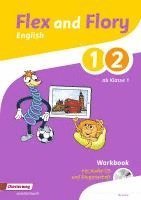 bokomslag Flex and Flory 1-4. Workbook 1 / 2 mit Schüler-Audio-CD und Diagnoseheft