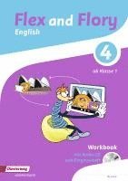 bokomslag Flex and Flory 1 - 4. Workbook 4 mit Schüler-Audio-CD und Diagnoseheft