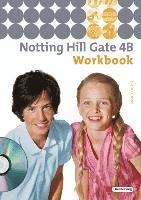 bokomslag Notting Hill Gate 4 B. Workbook mit Audio-CD