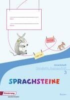 bokomslag SPRACHSTEINE Sprachbuch 3. Arbeitsheft. Vereinfachte Ausgangsschrift VA. Bayern