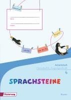 bokomslag SPRACHSTEINE Sprachbuch 4. Arbeitsheft. VA Vereinfachte Ausgangsschrift. Bayern