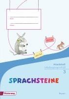 bokomslag SPRACHSTEINE Sprachbuch 3. Arbeitsheft. Schulausgangsschrift SAS. Bayern