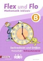 bokomslag Flex und Flo - Mathematik inklusiv: Sachrechnen und Größen inklusiv B