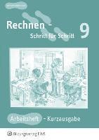 bokomslag Rechnen Schritt für Schritt 9 - Arbeitsheft / Kurzausgabe