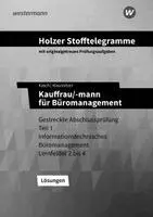 Lars Klausnitzer, Ursula Kasch, Volker Holzer - Holzer Stofftelegramme Baden-Württemberg - Kauffrau/-mann für Büromanagement, Häftad. Tillgänglighet: Lägg i varukorg