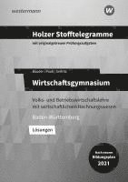 bokomslag Holzer Stofftelegramme Baden-Württemberg - Wirtschaftsgymnasium. Lösungen