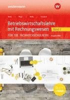 bokomslag Betriebswirtschaftslehre mit Rechnungswesen 2. Arbeitsheft. Für die Fachhochschulreife. Nordrhein-Westfalen