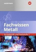 bokomslag Fachwissen Metall. Grundstufe und Fachstufe 1. Schulbuch