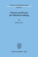 bokomslag Theorie Und Praxis Der Mischverwaltung