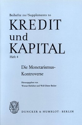 bokomslag Die Monetarismus-Kontroverse: Eine Zwischenbilanz