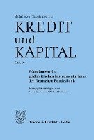 bokomslag Wandlungen Des Geldpolitischen Instrumentariums Der Deutschen Bundesbank