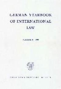 Jost Delbruck, Rainer Hofmann - German Yearbook of International Law / Jahrbuch Fur Internationales Recht: Vol. 31 (1988), Inbunden