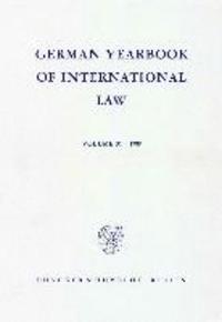German Yearbook of International Law / Jahrbuch Fur Internationales Recht: Vol. 31 (1988) 1