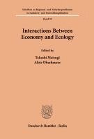 Takashi Matsugi, Alois Oberhauser - Interactions Between Economy and Ecology, Häftad