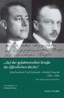 Auf Der Gefahrenvollen Strasse Des Offentlichen Rechts: Briefwechsel Carl Schmitt - Rudolf Smend 1921-1961. Mit Erganzenden Materialien 1